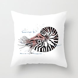 Nautilus Throw Pillow