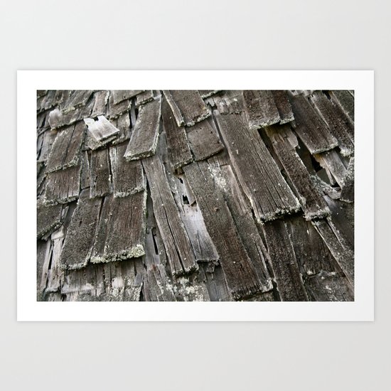 It's Everywhere! Run! Art Print