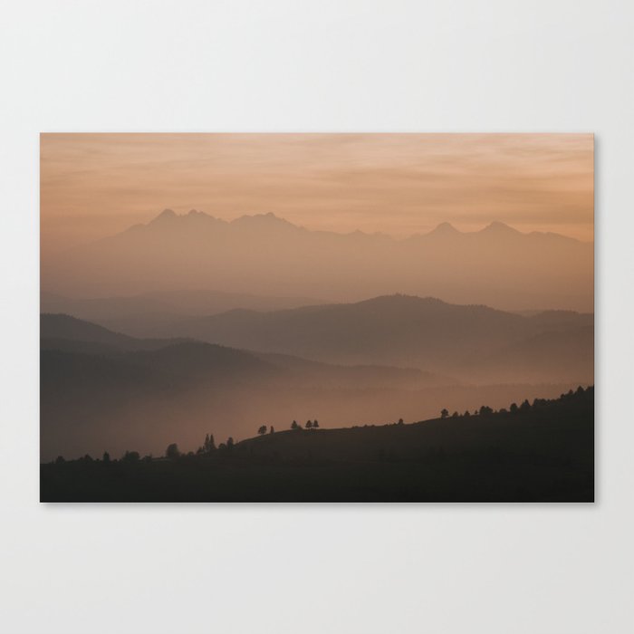 Mountain Love - Landscape and Nature Photography Canvas Print