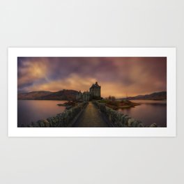 Island of Donnán Art Print | Digital, Photo, Landscape, Nature 