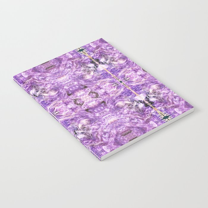 lilac stone flower Notebook