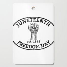 Womens Juneteenth Celebrate Black Independence African American Cutting Board