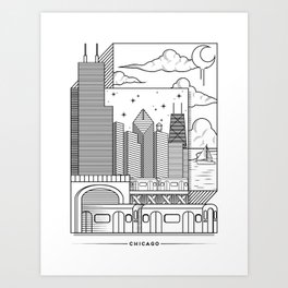 Chicago Art Print