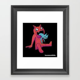 CAT ECTOPLASM Framed Art Print
