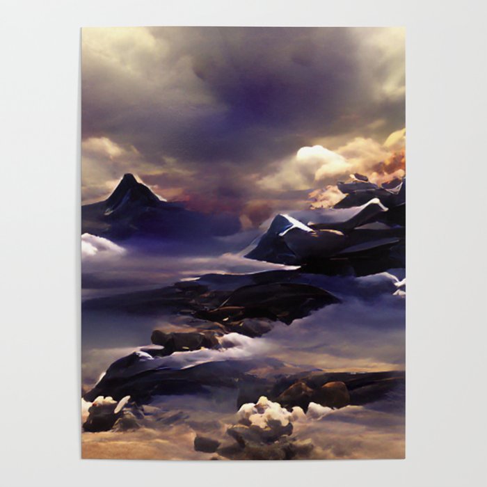 Cloud Valley Poster