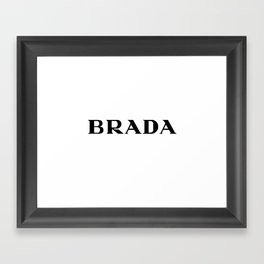 BRADA Framed Art Print