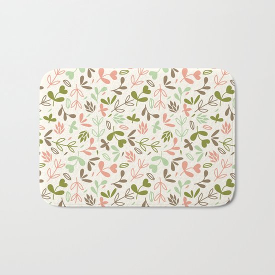 Colorful Lovely Pattern XIV Bath Mat