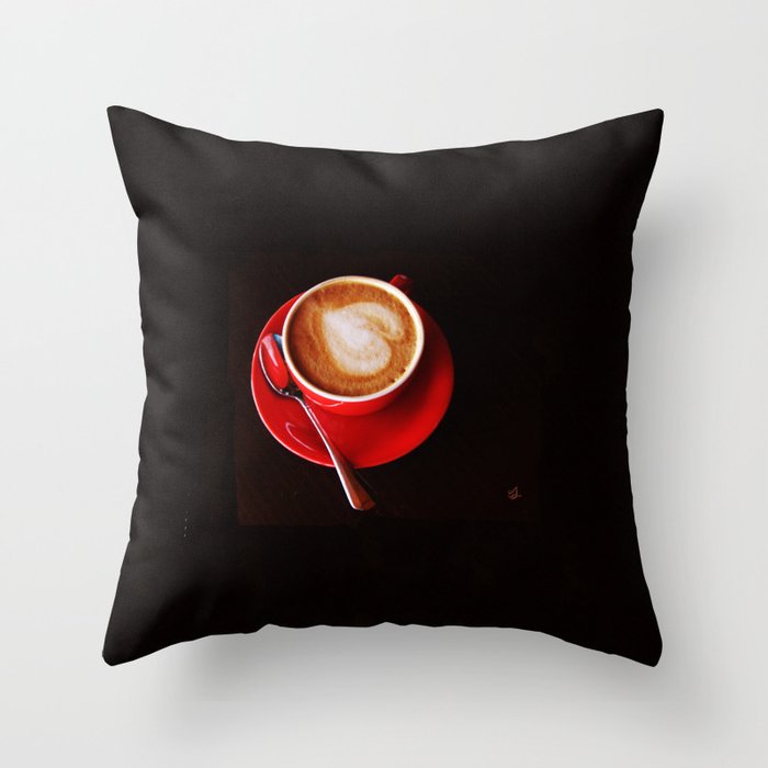 Coffee for Lovers Throw Pillow