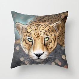 snow leopard body pillow
