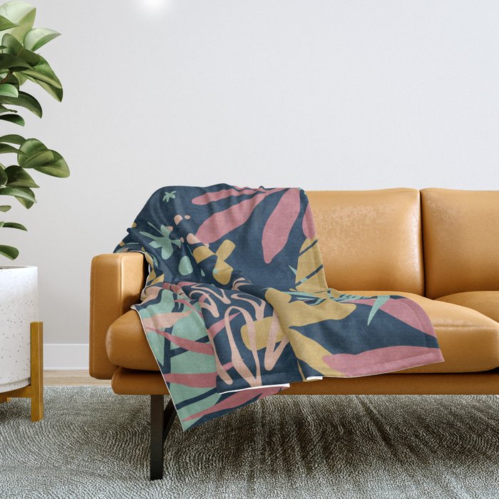 Tropical Soft Throw Blanket