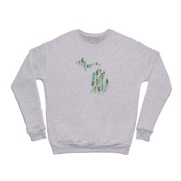Michigan Forest Crewneck Sweatshirt