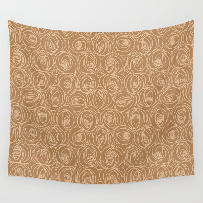 CR Mackintosh Roses 11 Wall Tapestry