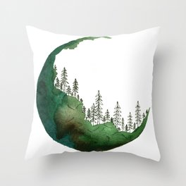 EcoForest Throw Pillow