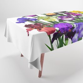 Iris garden Tablecloth