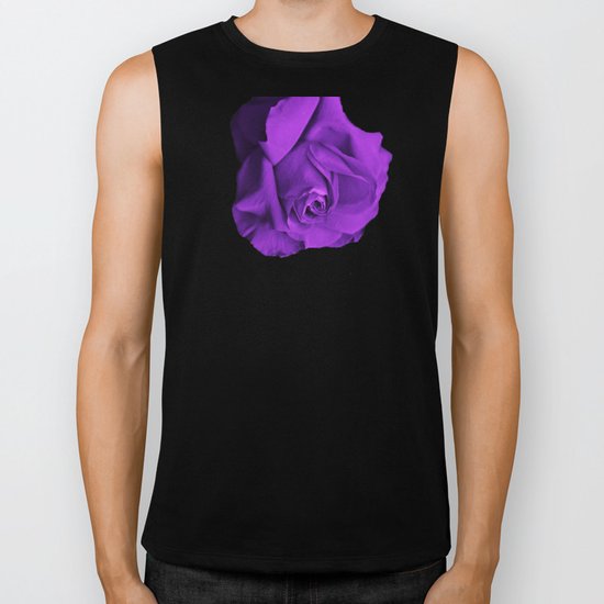 Rose violette purple Biker Tank
