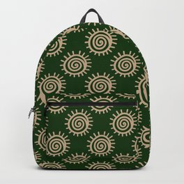 Shamanic healing symbol pattern 1 Backpack