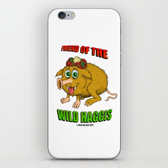 Friend of The Wild Haggis iPhone Skin