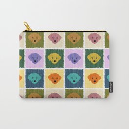 labrador puppy pattern Carry-All Pouch