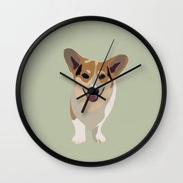 Corgi Dog Wall Clock