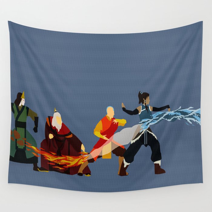 Avatar the last hotsell airbender wall tapestry