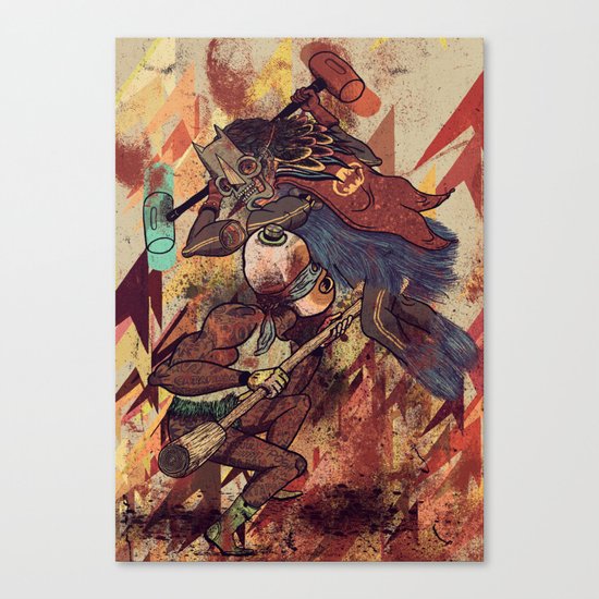 Pancanacerta Canvas Print