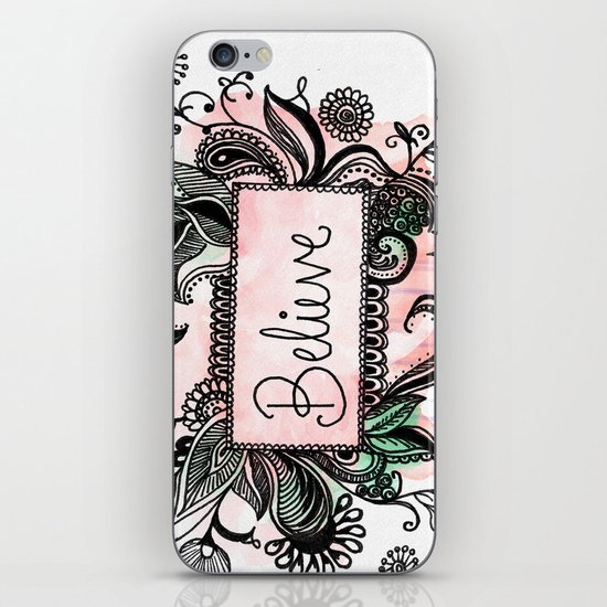 Believe iPhone & iPod Skin