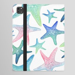 Starfish Pattern iPad Folio Case