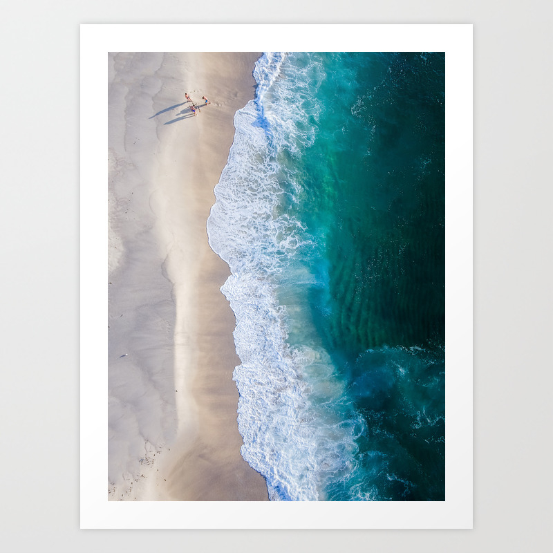 Tamarama Beach Art Print By Bentang Society6