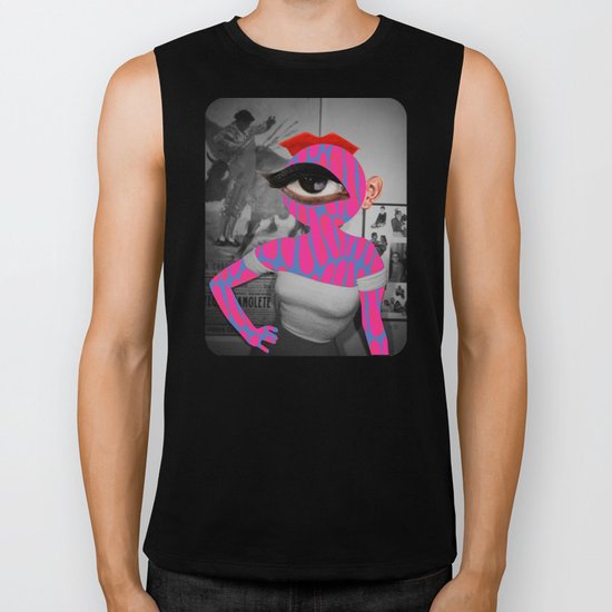 SiLuEtte 3 woman Biker Tank