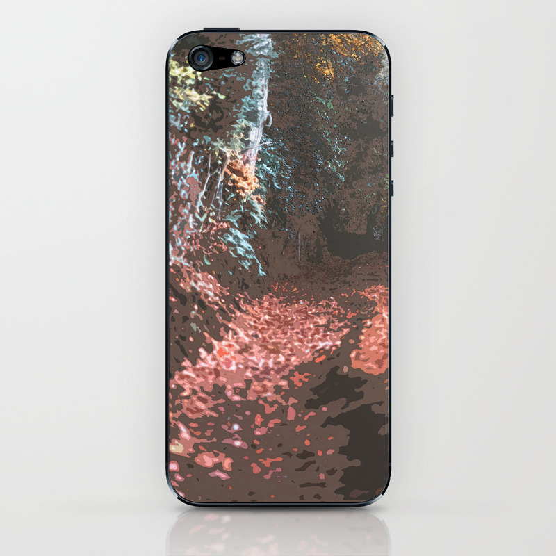 Tree Spring Red Leaves iPhone & iPod Skin by azllip