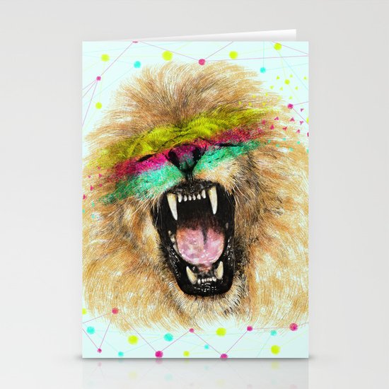 Lion II Stationery Cards