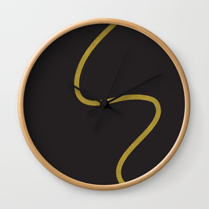 signs of times line - the ugly Wall Clock