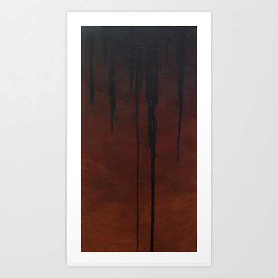 Martha Coats Chocolate Confectioneries with Cocoa and Cream Art Print