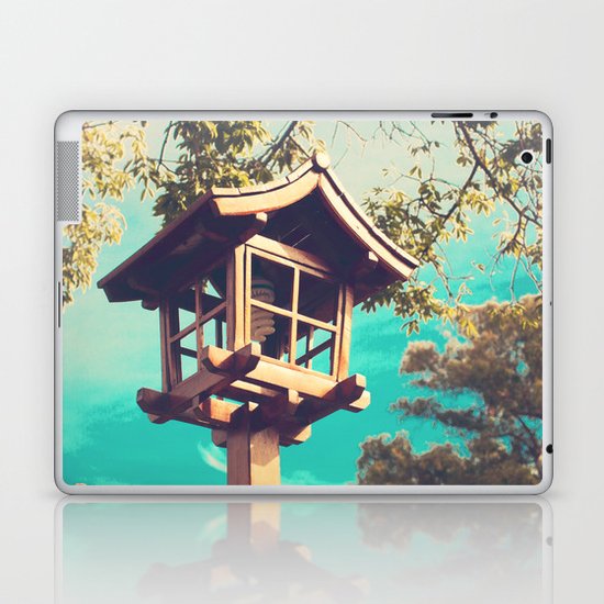 Japanese Lamp (Retro Vintage Photography) Laptop & iPad Skin