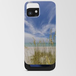 Heavenly calmness on the beach iPhone Card Case