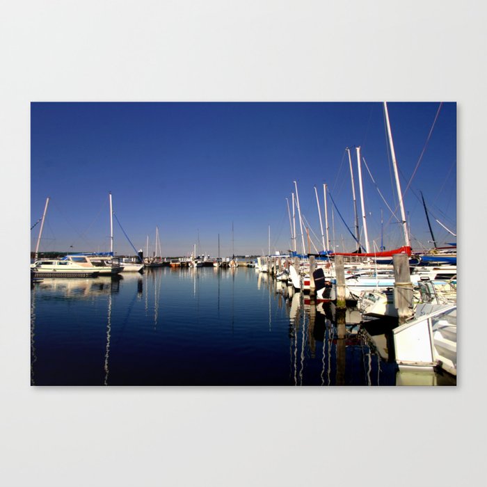 Moorings Canvas Print by Chris' Landscape Images & Designs | Society6
