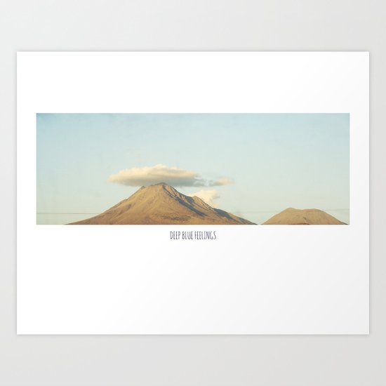 HIGH PLAIN Art Print