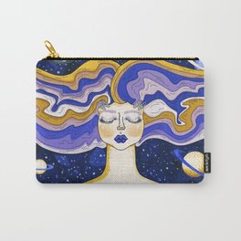 Illuminated day in blue navy Carry-All Pouch