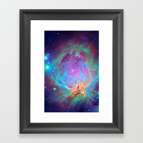 Orion Nebula Framed Art Print