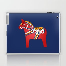 Swedish Dala Horse Illustration Laptop & iPad Skin