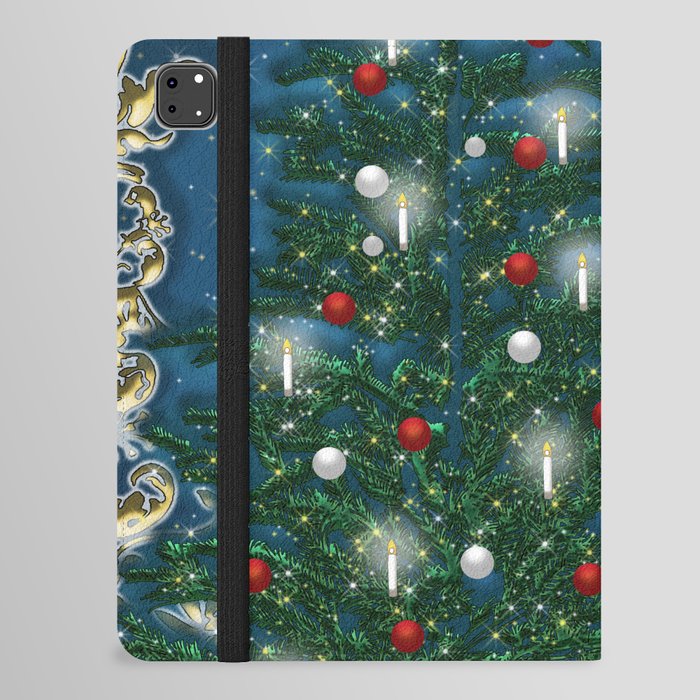 Vintage Christmas  iPad Folio Case
