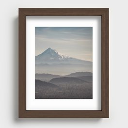Pacific Northwest Series - Mt. Hood, Oregon Recessed Framed Print