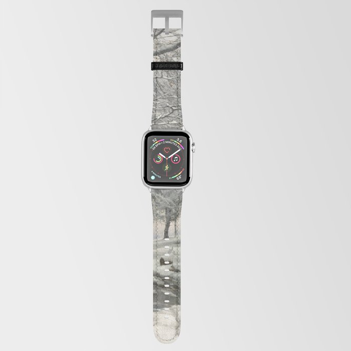 Beech Forest, Winter, 1881 by Anders Andersen-Lundby Apple Watch Band