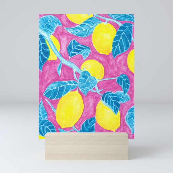Fresh Lemon Mini Art Print