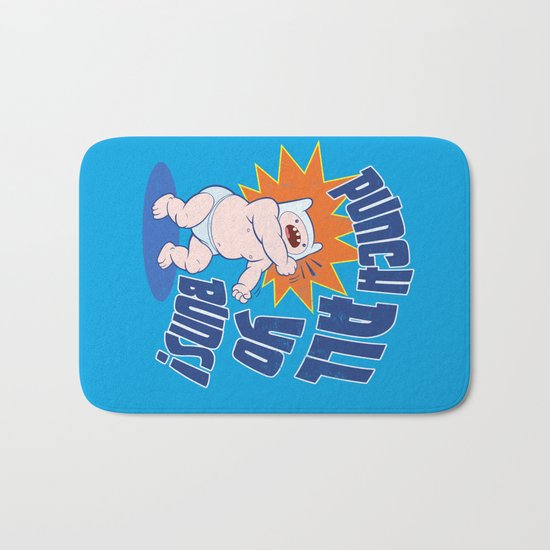 PUNCH ALL YO' BUNS! Bath Mat