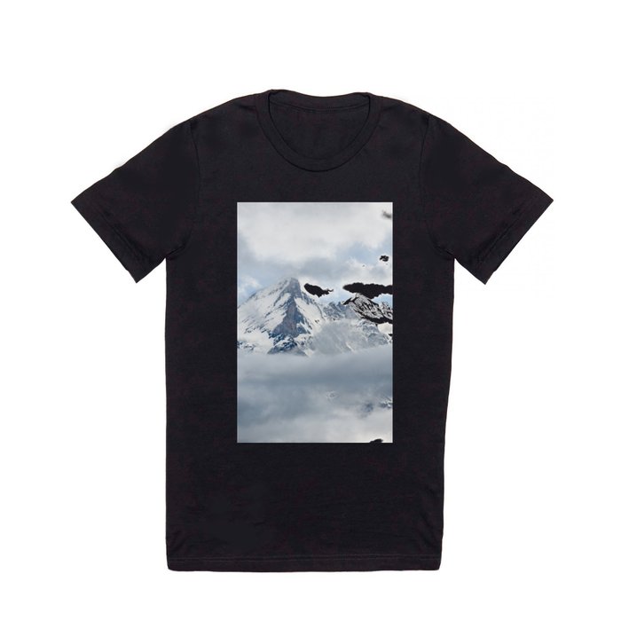 Eiger Mountain in Clouds T Shirt