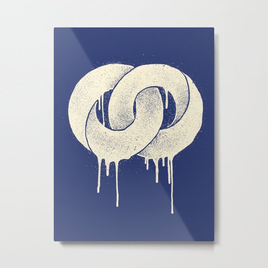 Connected Metal Print