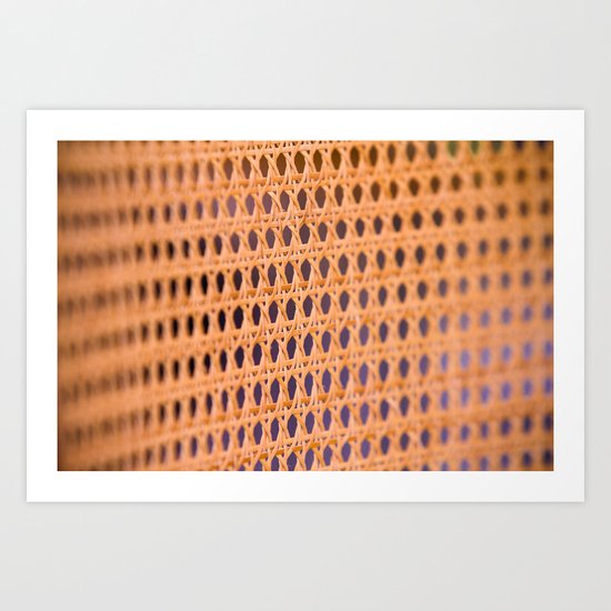 Straw Art Print