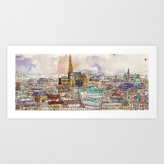 Vienna Art Print