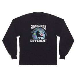 Rawrsomely Different Autism Awareness Dinosaur Long Sleeve T-shirt